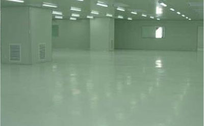 兰州新区流展型环氧地坪中涂